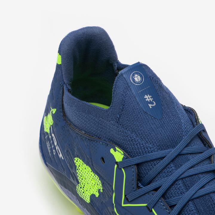 Immagine prodotto Kipsta Scarpe da calcio cam da donna/uomo FG - VIRALTO III.Elite Blue Beetle (45)