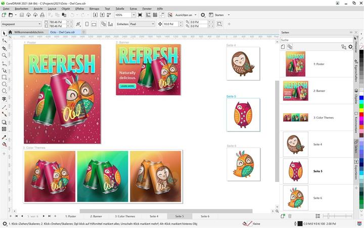 Actual product image Corel CorelDRAW Graphics Suite 365 (1Y) ESD * (1 User, 12 months)