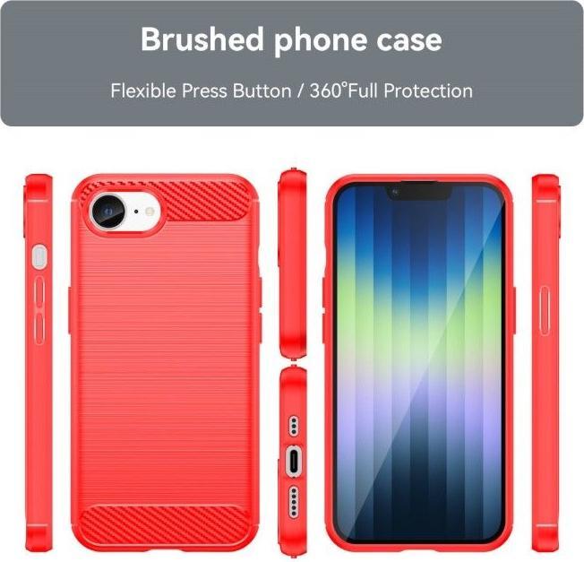 Image du produit MU Style Carbon Fiber TPU Softcase Series (Apple iPhone 16e)