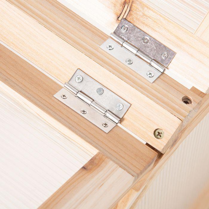 Immagine prodotto Swisshandel24 Serra a telaio freddo Serra a telaio freddo per piante con copertura in legno e policarbonato.