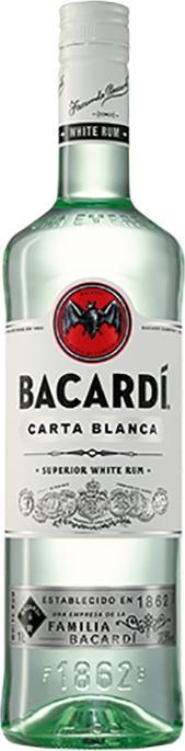 Produktbild Bacardi Carta Blanca weisser Rum Bahamas, vegan