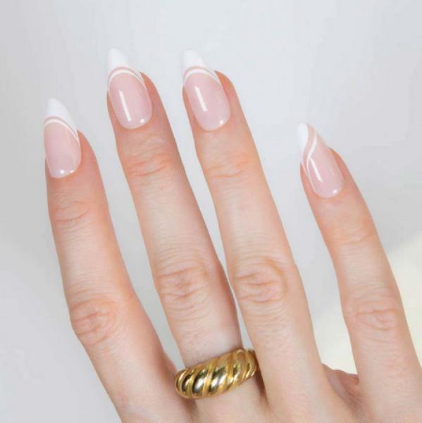 Actual product image MoYou London Soft Gel Press-Ons French Affair (Artificial nails)