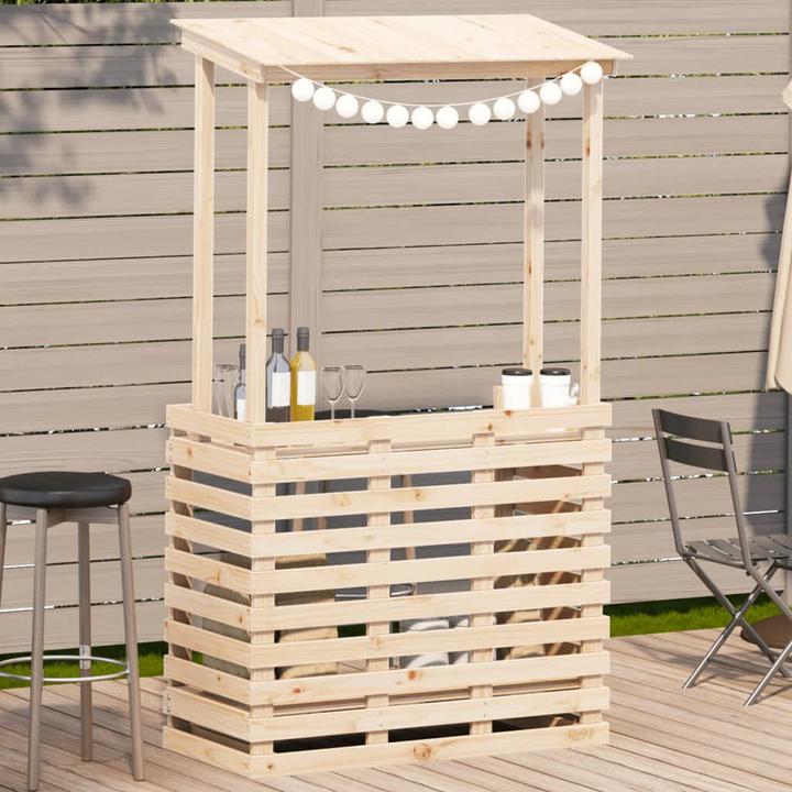 Actual product image VidaXL Garden bar with roof (57 cm)