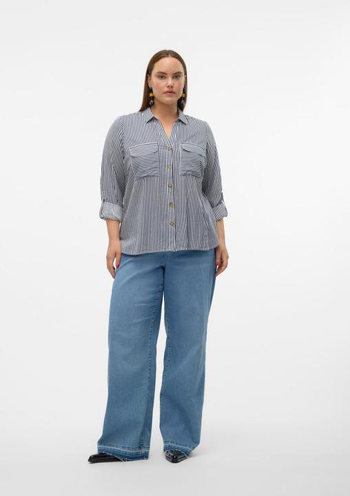 Image du produit Vero Moda Coupe normale Col chemise Manches courbes avec enveloppe Chemise (52)