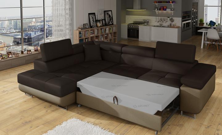 Actual product image ELTAP Anton (Corner sofa, 4-seater, Sofa bed)