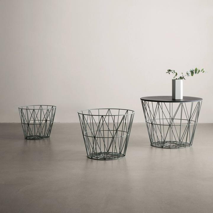 Actual product image Ferm Living Wire Basket Basket (1 x)