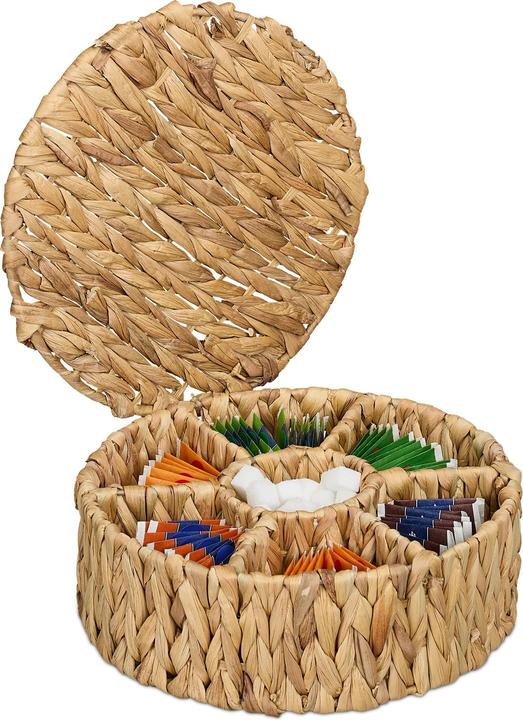 Immagine prodotto Relaxdays Scatola porta-tè-e-tisane