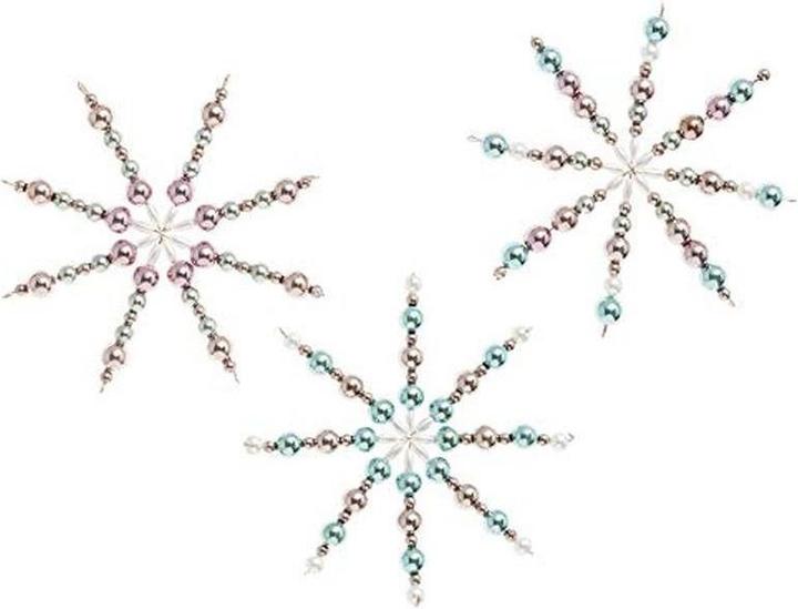 Actual product image Folia Bead stars Copper, 5 pieces