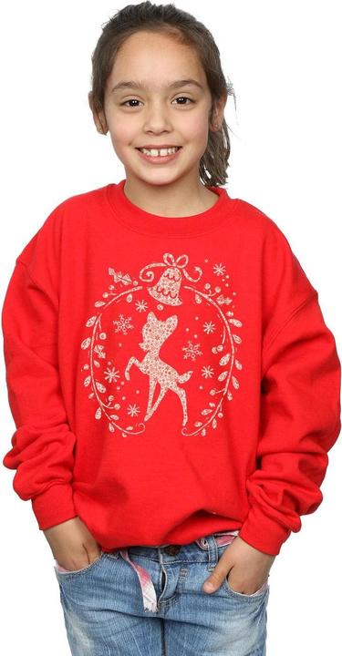 Immagine prodotto Disney Bambi Christmas Wreath Felpa Ragazze (140, 146)