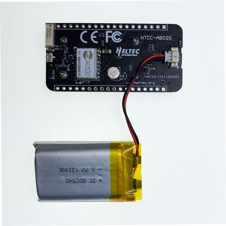 Actual product image Heltec Automation CubeCell GPS-6502 868MHz Lora Node HTCC-AB02S