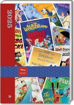 Produktbild Disney Vintage Posters - A5-Tischkalender 2025 (A5, Harter Einband, Deutsch)