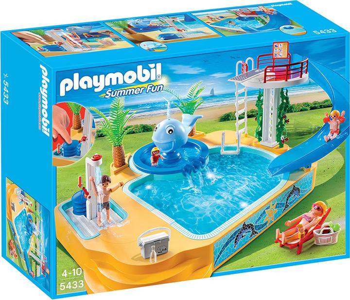 Produktbild Playmobil Erlebnisbad mit Sprudel-Wal (5433)
