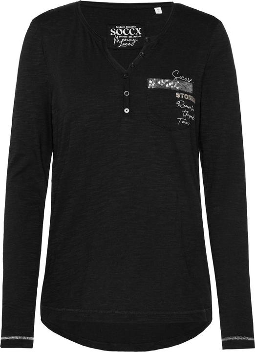 Actual product image Soccx Longsleeve MEMORY LANE Langarmshirt (XS)