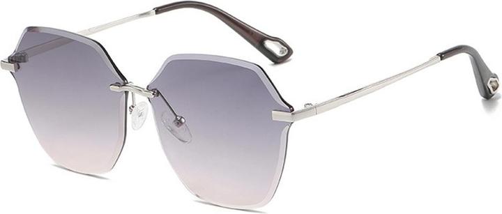 Produktbild Techsuit - Sunglasses (8195) - for Women, Metal and PC - Silver / Gradient Gray