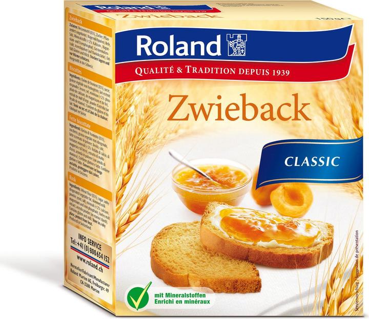 Image du produit Roland Biscotte classique (165 g)