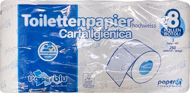 Image du produit Wepa Papier hygiénique Satino Prestige, 3 plis, 64 rouleaux (8 x)
