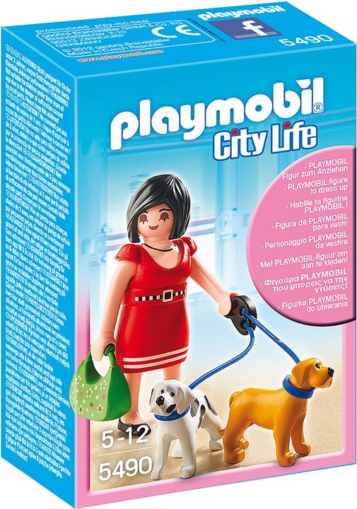 Actual product image Playmobil Woman with doggy (5490)