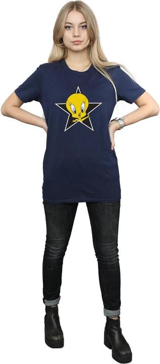 Immagine prodotto Looney Tunes Tweety Pie Star Maglietta Ampia Donna (XXL)