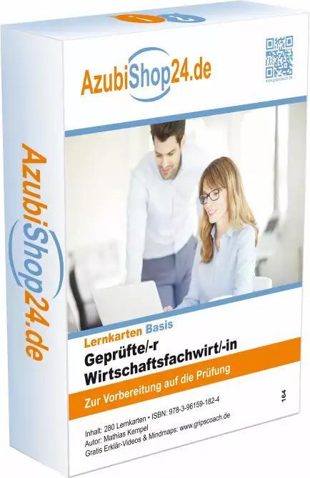 Produktbild Lernkarten Geprüfte/r Wirtschaftsfachwirt/in Prüfung Prüfungsvorbereitung (Deutsch, Mathias Kempel, Michaela Rung-Kraus, 2024)