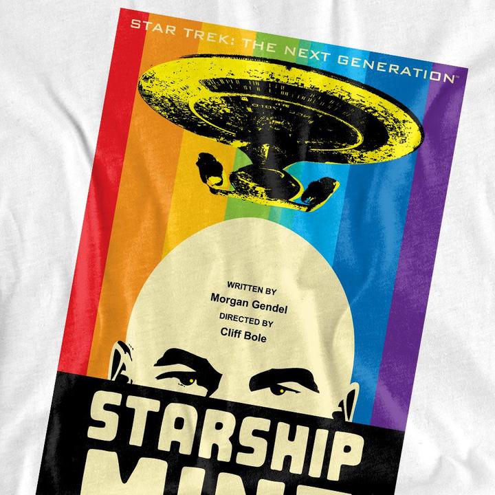 Actual product image Unisex Adult The Next Generation Season 6 Episode 18 T-Shirt (XXL)