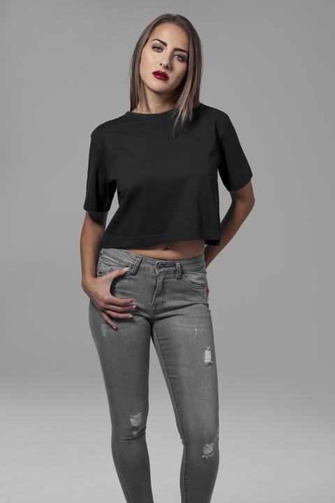Immagine prodotto Urban Classics Tee corto oversize da donna (XL)