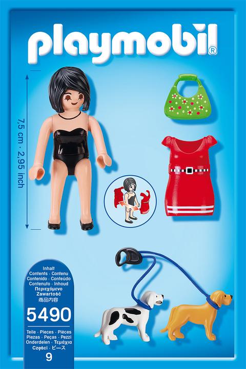 Actual product image Playmobil Woman with doggy (5490)