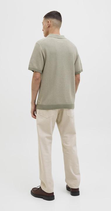 Produktbild Jack & Jones Jprcceaston Knit Split Neck Ss Sn (XXL)