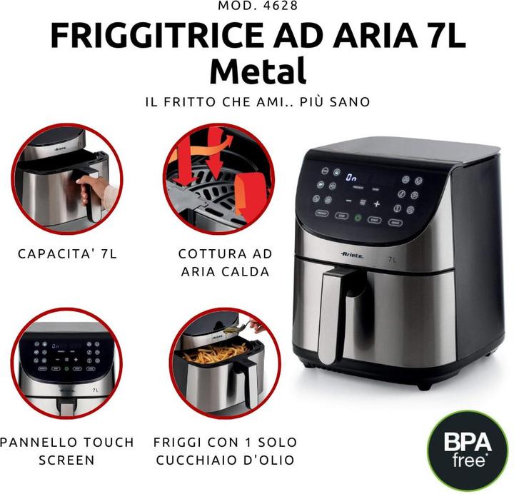 Actual product image Ariete 4628 (CH plug)
