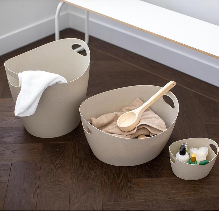 Produktbild Koziol Bottichelli Aufbewahrungskorb 28,0 l blau 42,0 x 40,0 x 40,5 cm (1 x)