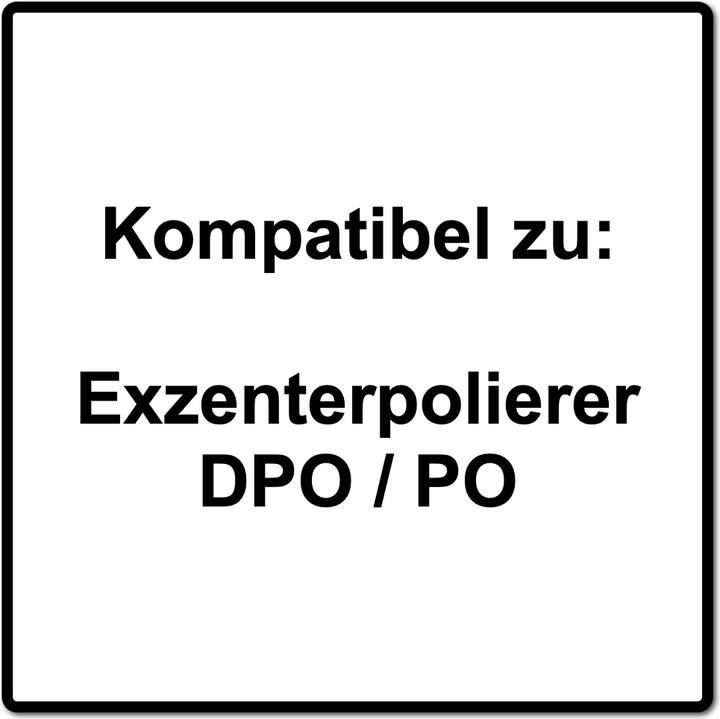 Actual product image Makita Ø 125mm grinding disc for eccentric polisher PO5000C/ DPO500Z