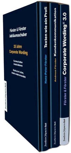 Produktbild 25 Jahre Corporate Wording®: Der Jubiläumsschuber (Deutsch, Andreas Förster, Hans-Peter Förster, 2019)