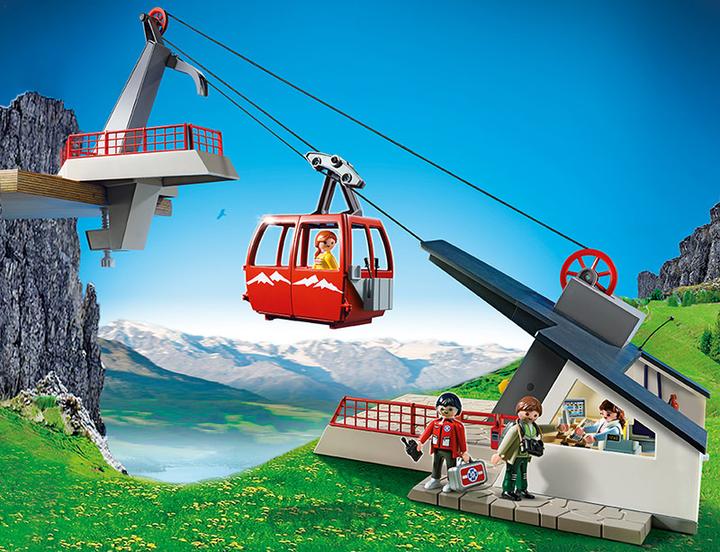 Actual product image Playmobil Cable car with mountain station (5426)