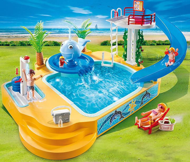 Produktbild Playmobil Erlebnisbad mit Sprudel-Wal (5433)