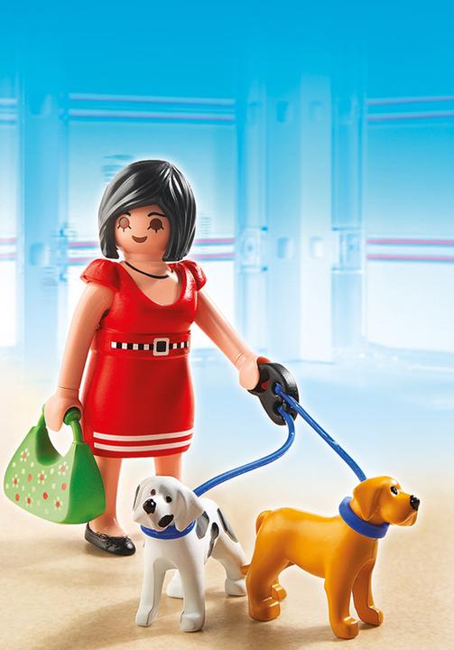 Actual product image Playmobil Woman with doggy (5490)