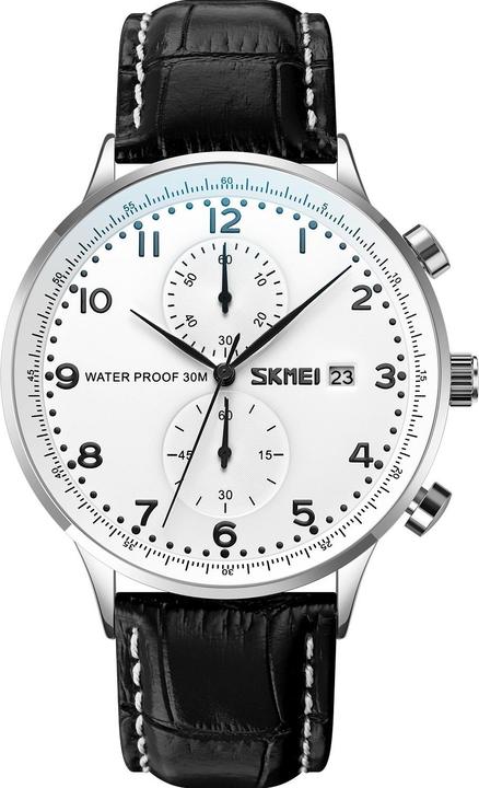 Produktbild Skmei 9301SISIBK Herrenuhr + BOX