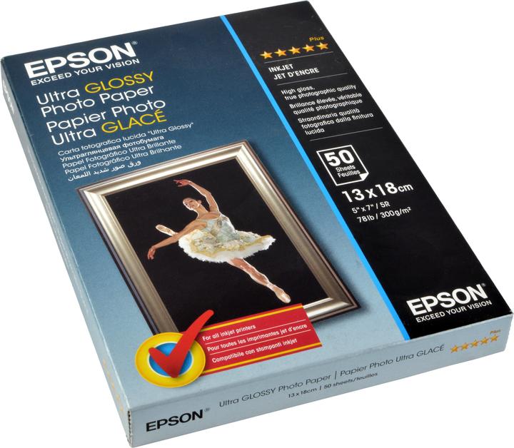 Actual product image Epson Ultra Glossy (300 g/m², 13 x 18 cm, 50 x)