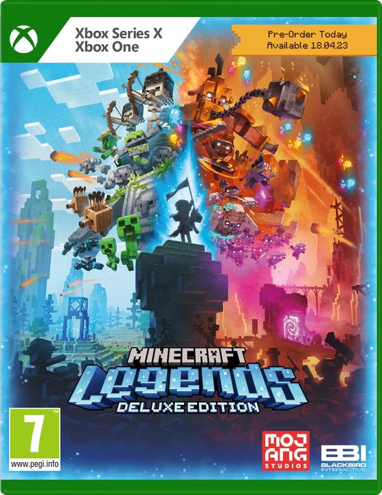 Immagine prodotto Mojang Minecraft Leggende DISC Edizione Deluxe (Xbox Series X, DE)