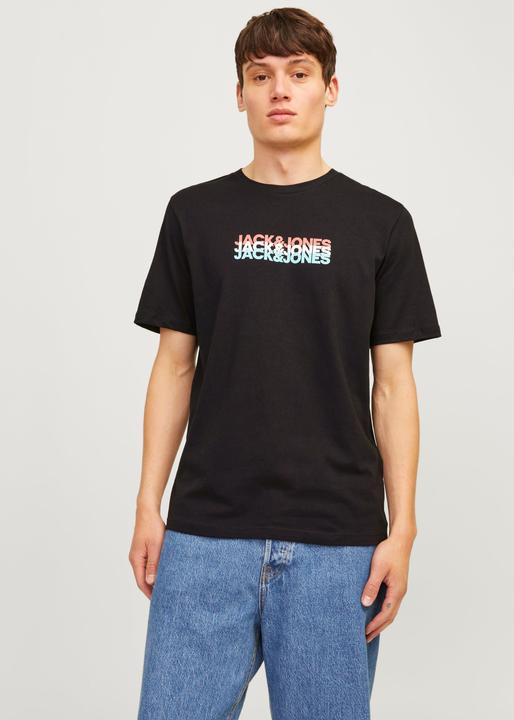 Actual product image Jack & Jones 3-pack Printed Round Neck T-shirt T-shirt (XS)