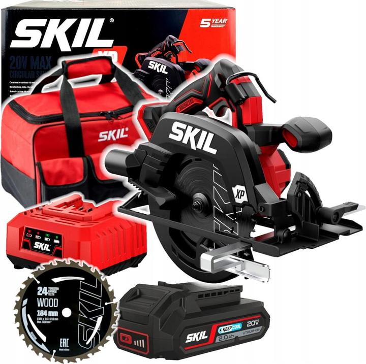 Productafbeelding Skil 20V 3571 FA 184mm accucirkelzaag (zonder accutas)