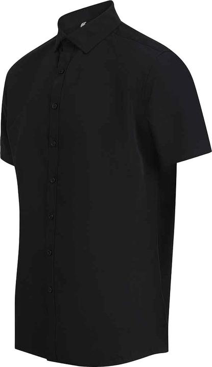 Actual product image Henbury Mens Cotton Feel CoolPlus Short-Sleeved Formal Shirt (S)