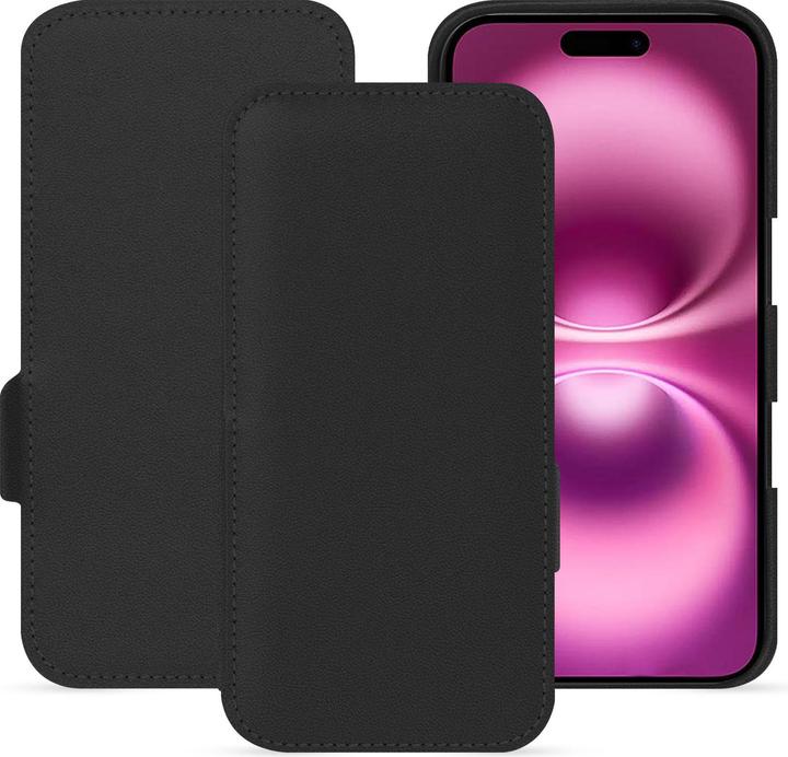 Actual product image Noreve Horizontal leather flap shell (Apple iPhone 16 Plus)