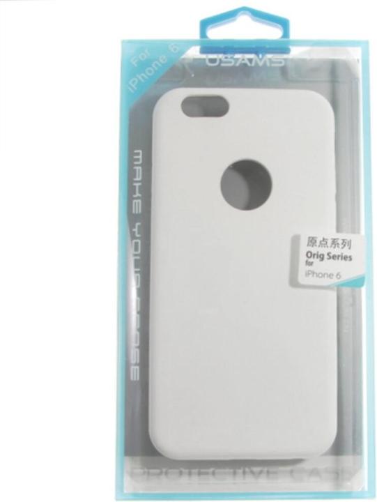 Actual product image Usams Back Case for iPhone 6 - White (Apple iPhone 6, Apple iPhone 6s)
