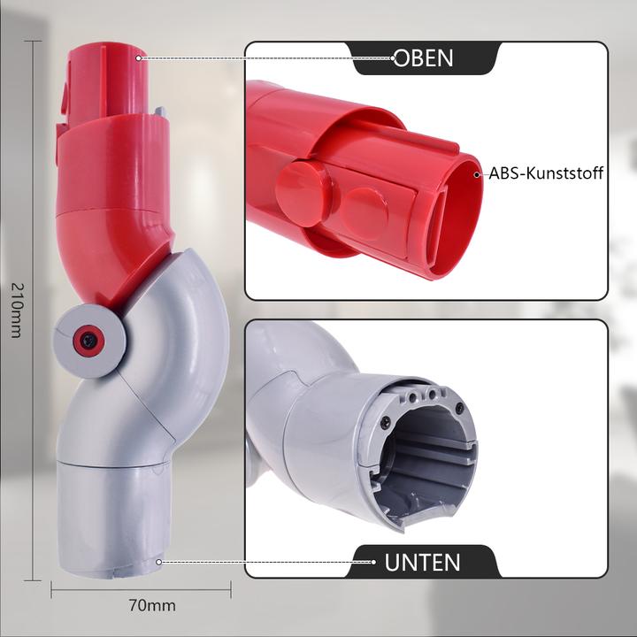 Actual product image Flickbee Bend adapter "low reach" for Dyson V12 replaces 971435-02