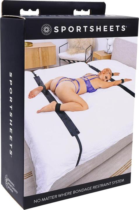 Actual product image Sportsheets no matter where bondage restraint system