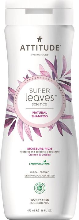 Attitude Super Leaves Moisture Rich (473 ml, Flüssiges Shampoo)