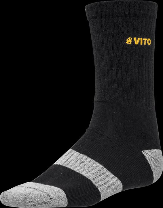 Image du produit VITO Pair De Chaussettes Noires Everyday Cool Taille 38-42 (38 - 42, 43 - 47, 35 - 37)