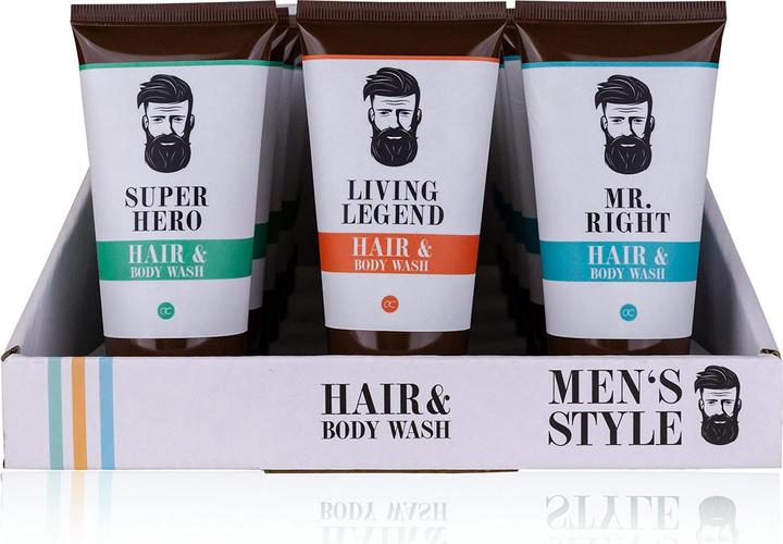 Immagine prodotto Accentra Shampoo / Gel doccia per uomo MEN'S STYLE (100 ml)