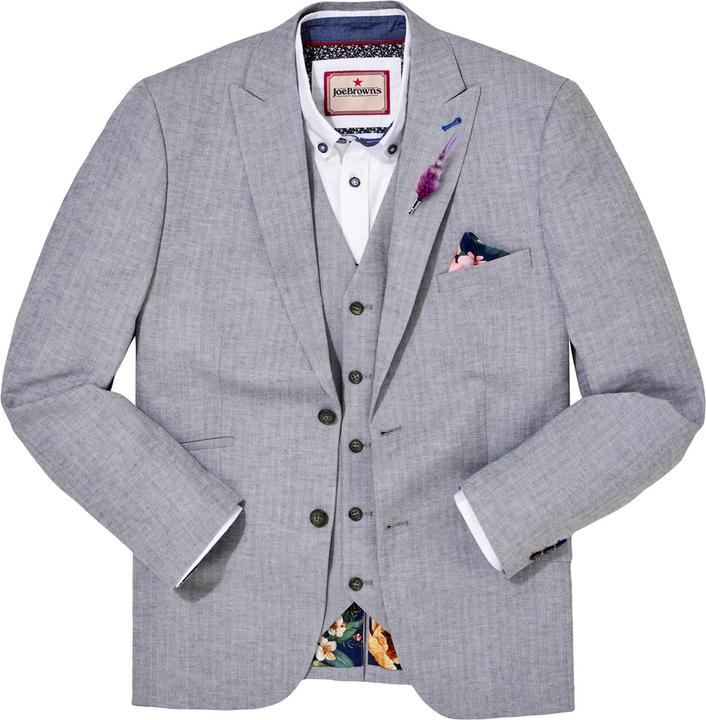 Image du produit Joe Browns Herringbone Linen Blend Blazer (38)