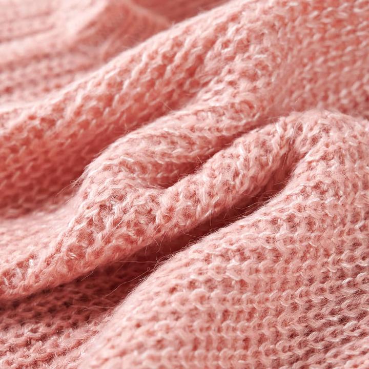 Immagine prodotto VidaXL Gilet da bambino lavorato a maglia rosa chiaro 116,Materiale: 67 (116)
