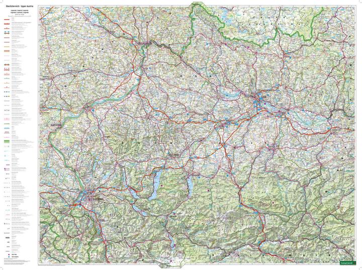 Produktbild Oberösterreich, Strassen- und Freizeitka